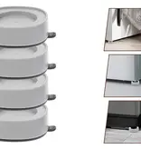 Verk Group Trillingsdempers Wasmachine - 4 Stuks - Wasmachine Verhoger - Wasmachine Dempers - Droger - Vaatwasser