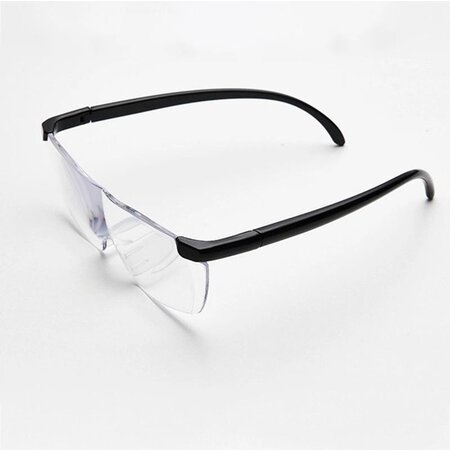 Merkloos loepbril - Vergrootglas bril - Vergrotende bril - extreem helder glas voor perfect zicht - Bril met vergrotende functie