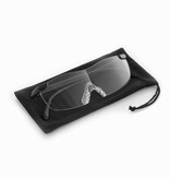 Merkloos loepbril - Vergrootglas bril - Vergrotende bril - extreem helder glas voor perfect zicht - Bril met vergrotende functie