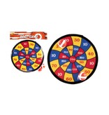 Jonotoys Dartbord Klittenband, 2 ballen