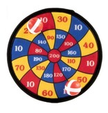 Jonotoys Dartbord Klittenband, 2 ballen