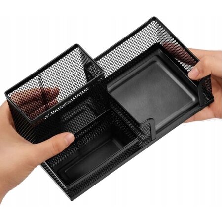 Verk Group Bureau Organizer - Pennenbakje - Pennenhouder - Desk - Metaal - Zwart