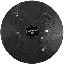 Rotatie Twister voor Fitness en Voetmassage met 360 Magneten - Zwart