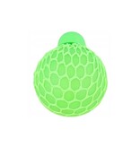 merkloos Stressbal neon parelmoer met net - Knijpbal - Studeerbal - Squeeze bal