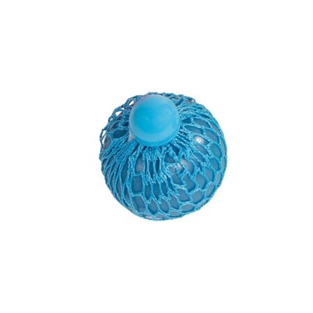 merkloos Stressbal neon parelmoer met net - Knijpbal - Studeerbal - Squeeze bal
