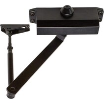 Deurdrangers - Zwart - Deurdranger voor Binnen / Buiten - Verstelbaar - Deurveer - t/m 65 kg - Hydraulisch - Deursluiter