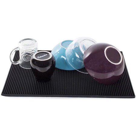 Verk Group Afwas Droogmat - Afdruipmat - Barmat - Vaat Afwas mat - Aanrechtmat - Siliconen - Anti Slip - 45 x 30 CM