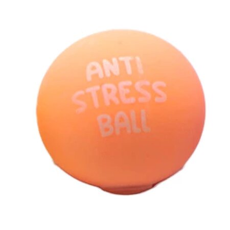 Trendy Baltic Stressbal met tekst - Soft Density – Reduceren van Stress – Meerdere kleuren