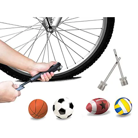 HY Ballenpomp Naalden - Set van 4 stuks - Met Flexibele Slang en Opzetstuk - Balnaalden - Pompnaalden