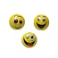 Eurobatt  Emoji Stressbal 3 Stuks  – 6 cm -  Medium Density