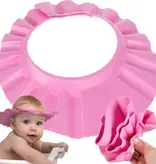 Merkloos Douchekapje Kind – Peuter - Shower Cap – Douchekap – Roze