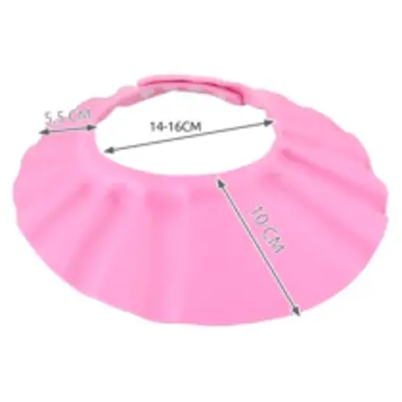Merkloos Douchekapje Kind – Peuter - Shower Cap – Douchekap – Roze