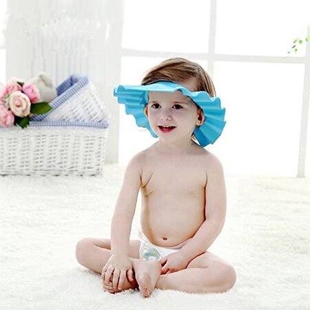 Merkloos Douchekapje Kind – Peuter - Shower Cap – Douchekap – Roze