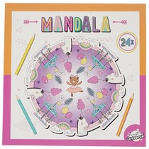 Mandala Kleurboek voor Kinderen Eenhoorn - Geschikt voor kleurpotloden en kleurstiften