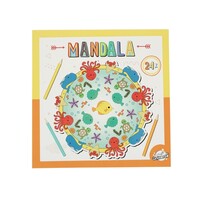 Mandala Kleurboek voor Kinderen Zeedieren - Geschikt voor kleurpotloden en kleurstiften