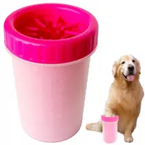2 In 1 Hondenpoot Reiniger - Hondenborstel - Borstel - Hondenverzorging - Verzorging Hond - Honden Wassen - Schoonmaak Borstel