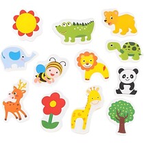 Koelkastmagneten - Koelkast magneet - Dieren - Set van  12 stuks