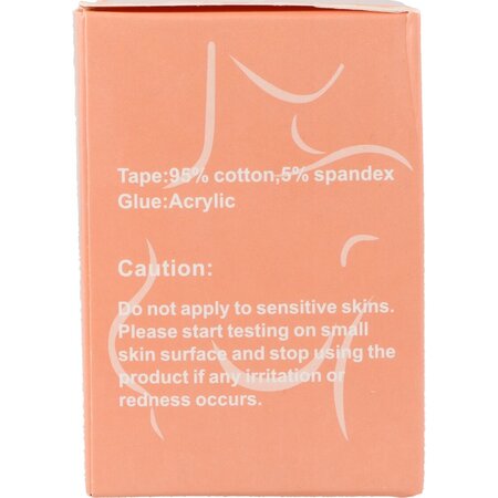 Merkloos Boobtape - Plak bh - Boob tape - Fashion tape - BH tape - 5 meter - Borst tape - Bra tape