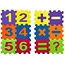 Merkloos Foam rekenpuzzel spel 10x15 cm
