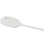 Merkloos Kofferlabels - Flexibele siliconen bagage labels - Adreslabel - Wit - Set van 2