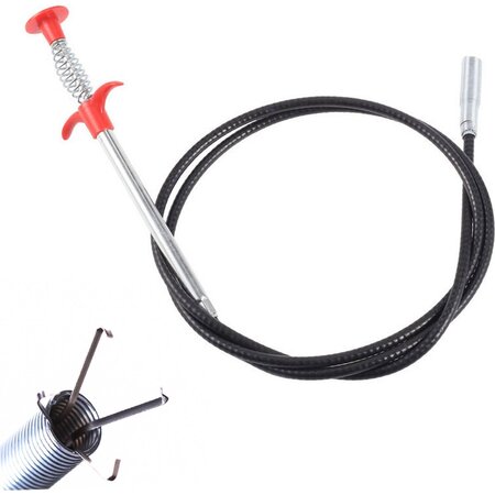 Merkloos Klauw Pick-up Tool - Flexibele grijper - Afvoer Snake gereedschap  - Grab grabber - 1.60 m
