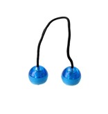 Merkloos Vinger Yoyo – 2 stuks Thumb Chucks Finger jojo – Inclusief Lichtjes – Vingeroefeningen Zenuwtikken Controle – Blauw