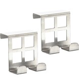 Home Towel hanger - Handdoek haak - RVS - Set van 2