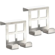 Towel hanger - Handdoek haak - RVS - Set van 2