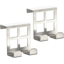 Towel hanger - Handdoek haak - RVS - Set van 2