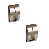 Towel hanger - Handdoek haak - RVS - Set van 2