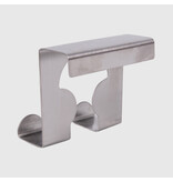 Merkloos Towel hanger - Handdoek haak - RVS - Set van 2