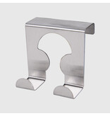 Merkloos Towel hanger - Handdoek haak - RVS - Set van 2