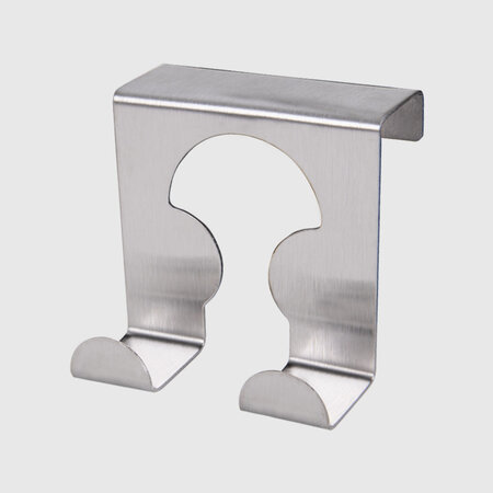 Merkloos Towel hanger - Handdoek haak - RVS - Set van 2