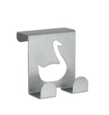 Merkloos Towel hanger - Handdoek haak - RVS - Set van 2