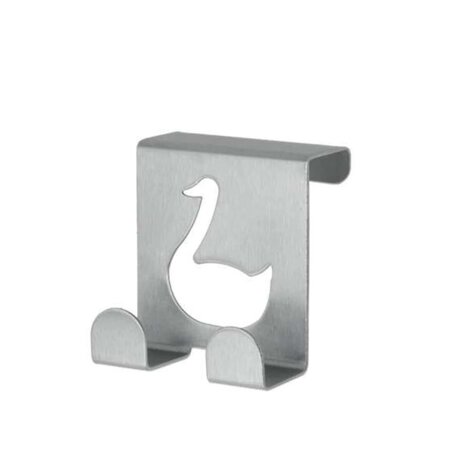 Merkloos Towel hanger - Handdoek haak - RVS - Set van 2