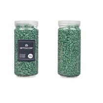 Decoratie stenen - Mintgroen - 2-5 mm steentjes - 1400 gram kiezels - Aquarium en vazen vulling