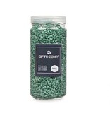 Giftdecor Decoratie stenen - Mintgroen - 2-5 mm steentjes - 1400 gram kiezels - Aquarium en vazen vulling