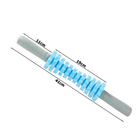 Verk Group Massage roller - Massage stick - Massageapparaten - Foam roller - Fysiotherapeuten - Sportmassagetherapie - Massage tool - 43CM