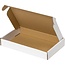 Merkloos 10 stuks Brievenbusdoos A6 brievenbusdozen - 180x115x28 mm - verzenddoos met bovenklep