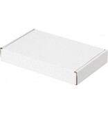 Merkloos 200 stuks Brievenbusdoos A6 brievenbusdozen - 180x115x28 mm - verzenddoos met bovenklep