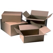 Verzenddoos 305x220x150mm - bruin -20 stuks