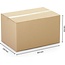 Merkloos Verzenddoos - Vouwdoos - Kartonnen dozen - 305 x 220 x 150mm - 30 stuks