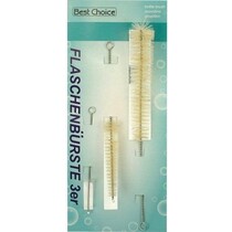 Flessenborstel set - 3 verschillende maten