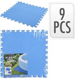 Free and Easy Free And Easy Zwembadtegels Foam Blauw 50 x 50 cm - 9 Stuks - 2,25m²