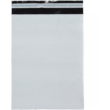 Merkloos 100x Verzendzakken voor kleding / verzendenveloppen / coex zakken / webshop zakken / 320 x 420 mm - 60 micron dik - wit (M)