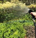 Verk Group Tuinslang flexibel - 15 meter – Incl spuitpistool, koppelstukken, haak en opbergtas – 8 sproeistanden – Lichtgewicht en knikvrij