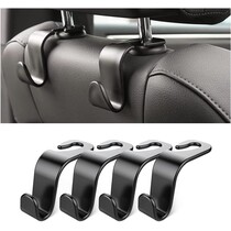 Hoofdsteun Haakjes 4 STUKS - Auto Organizer Autostoel Hangers - Haak - Tashanger - 4 -Pack