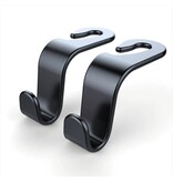 Merkloos Hoofdsteun Haakjes 4 STUKS - Auto Organizer Autostoel Hangers - Haak - Tashanger - 4 -Pack