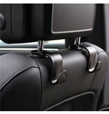 Merkloos Hoofdsteun Haakjes 4 STUKS - Auto Organizer Autostoel Hangers - Haak - Tashanger - 4 -Pack