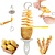 Merkloos Aardappel Snijder - Potato twister - Chips maker - Spies - RVS